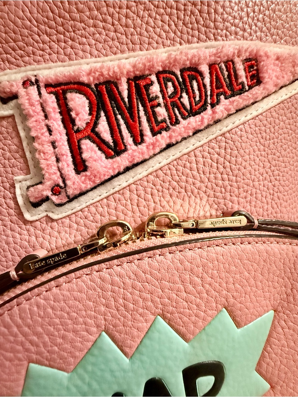 Kate spade Pink Patchwork Archie Comics Mini Backpack + Large Wallet - Picture 15 of 16